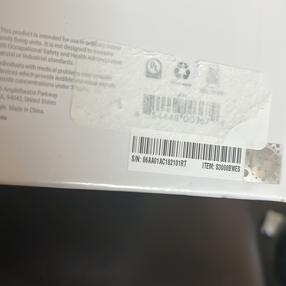 Nest Protect smoke and carbon monoxide alarm (Sealed ) - Picture 3 of 3